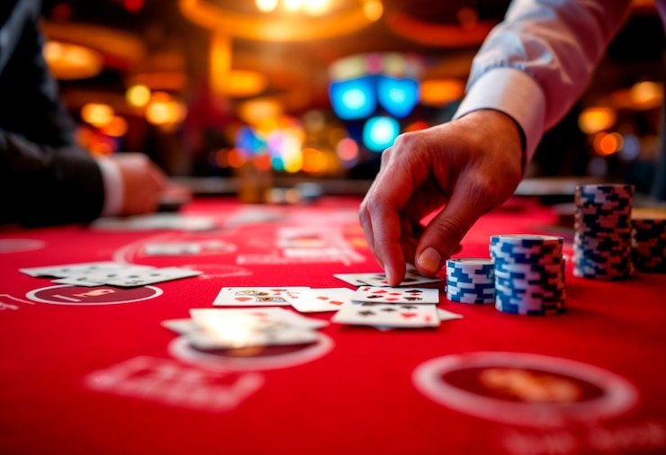 Permainan meja langsung dengan dealer profesional di studio cinta 69